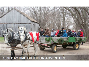 1836 Daytime Outdoor Adventure at Conner Prairie, Fishers INDIANA - December 22, 2012