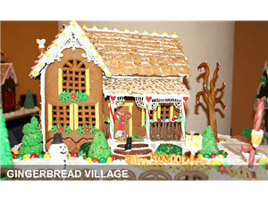 Gingerbread Village at Conner Prairie, Fishers  INDIANA - November 29, 2012 to January 6, 2012 